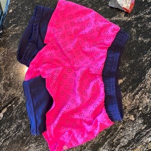 Champion running shorts girls size medium/7–8